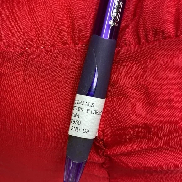 Vintage Puffy Nylon Parachute Santa Plush Stuffed 20" - Picture 5 of 8